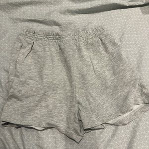 Grey Casual Shorts, no label on them but fits like a medium.